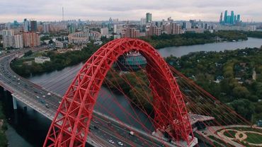 Живописный Мост (кадры с воздуха)