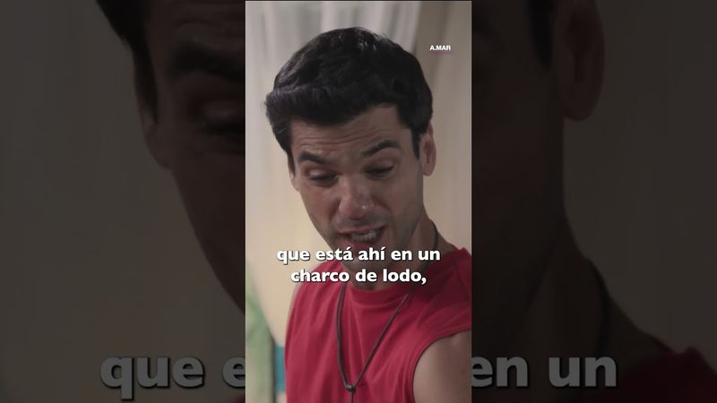 Valentín se siente culpable por amar a Perla #AMar #Uninovelas