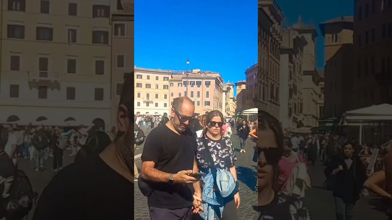 ШУМНЫЙ РИМ👨‍👩‍👧#обзор #рекомендации #истории #путешествия #жизнь #красота #мир #шортс #интересно