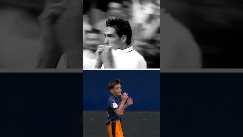 Vicente and Sergio, father and son. #LALIGAFCFUTURES