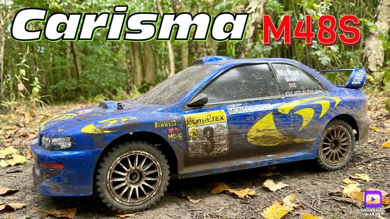 Carisma M48s Subaru Impreza WRC 1997 RC Rally Car 🏁🏁 Colin McRae
