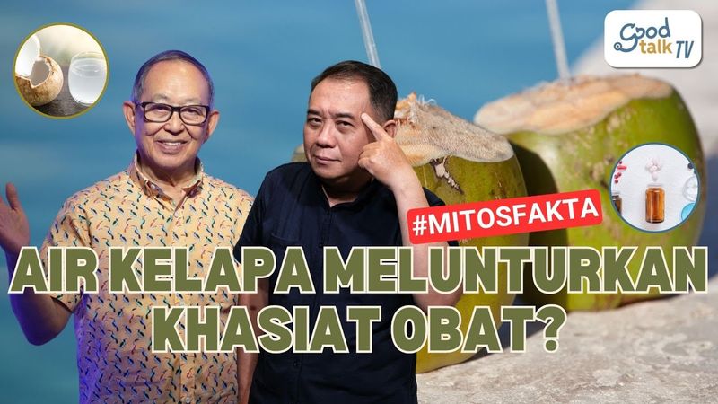 Air Kelapa Melunturkan Khasiat Obat?