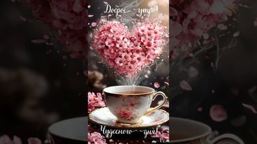 🌺•ДОБРОЕ УТРО• ЧУДЕСНОГО ДНЯ• #доброеутро #shorts