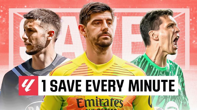 ¡Una PARADA INCREÍBLE por cada MINUTO! | LALIGA 2024/25