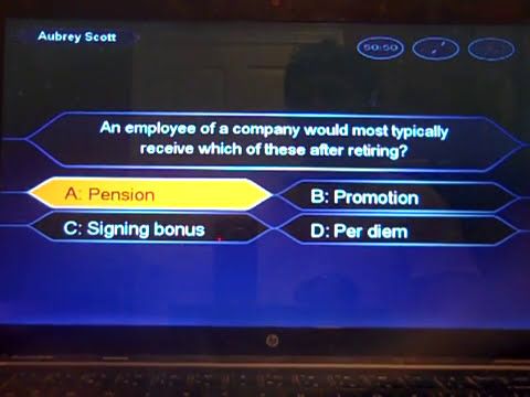 Who Wants To Be a Millionaire Kids Edition PC ORIGINAL RUN Game #12