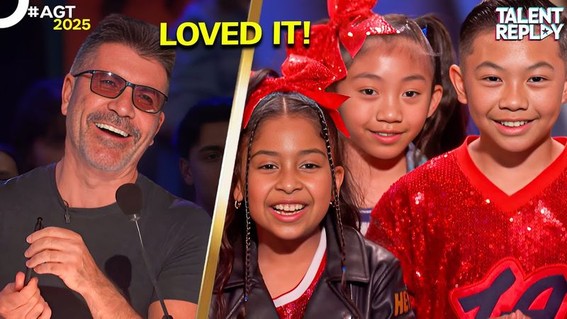 Cutest Dancers on AGT Stage Bring NBA Heat! | AGT 2025