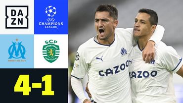 Alexis Sanchez leitet Wende ein: Olympique Marseille - Sporting 4:1 | UEFA Champions League | DAZN