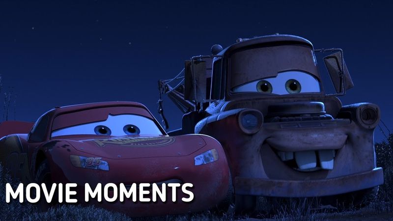 Молния Маккуин и Мэтр пугают тракторы. Тачки