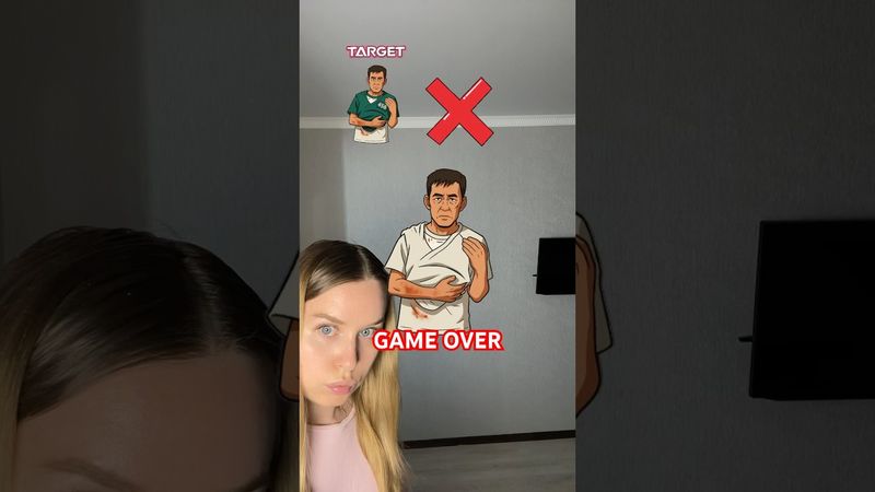 Squid Game Challenge🆘😭IMPOSSIBLE😭#shorts