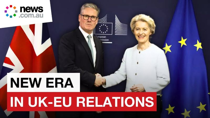 UK strikes major deal with EU in new trade and defence pact