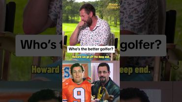 Adam Sandler characters as golfers