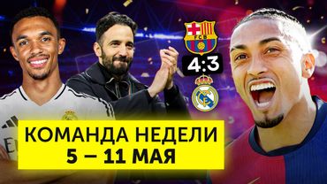 Барса почти чемпион, Трент и Алонсо в «Реале», МЮ – лучший в Европе | Команда недели #227