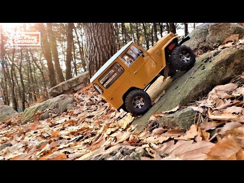 [4K]RC Car RC4WD Gelande II FJ40 Cruiser Forest Trail Ride 2