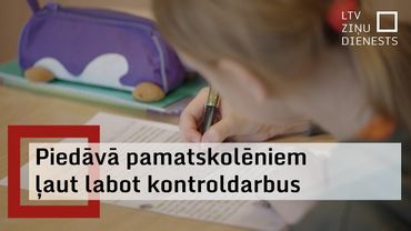 Iespējams, pamatskolēni tomēr varēs pārrakstīt pārbaudes darbus