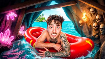 ОСТАЛСЯ НА НОЧЬ В ЖУТКОЙ ПЕЩЕРЕ НА ОДНОМ ПЛОТУ В ОКЕАНЕ МАЙНКРАФТ!