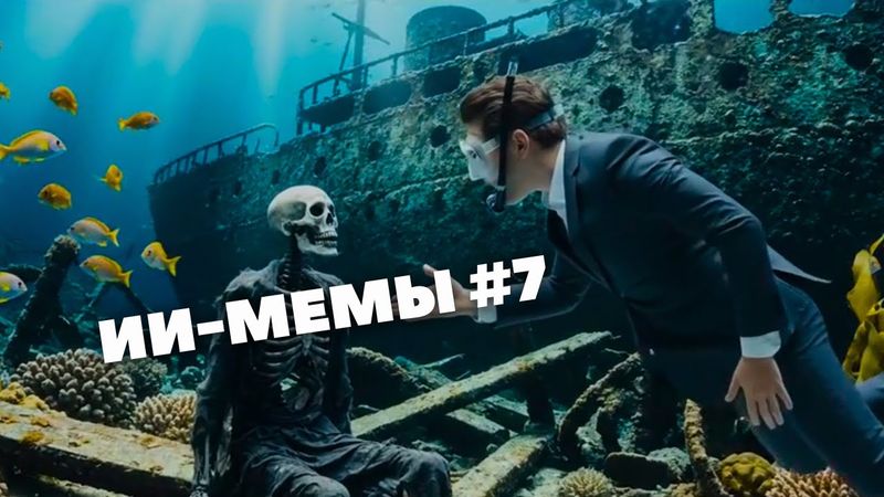 ЧТО ТВОРЯТ ЭТИ НЕЙРОСЕТИ [ ИИ-МЕМЫ #7 ]