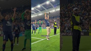 Enrique bringing European trophies to Paris! 👏