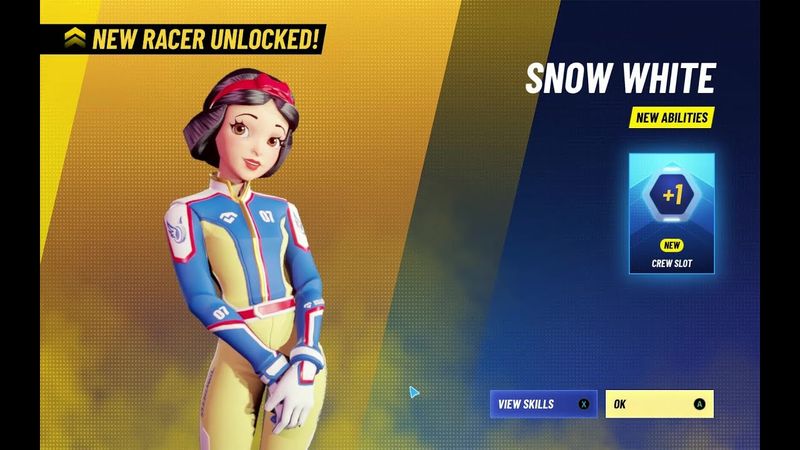Disney Speedstorm: New Racer Unlocked: Snow White