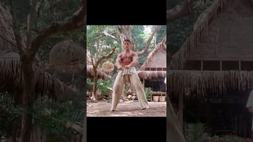 Jean-Claude Van Damme 🔥Kickboxer Training  #shorts