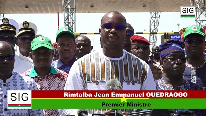 Infrastructures routières : les postes de péage modernes et la route Sakoinsé-Koudougou inaugurés