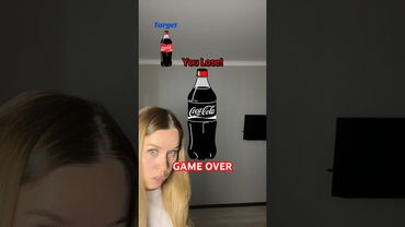 Coca-Cola Challenge🥤IMPOSSIBLE😭❤️#shorts