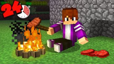 Я ПРОВЁЛ 24 ЧАСА В ЗАКРЫТОЙ ДЕРЕВНЕ В МАЙНКРАФТ