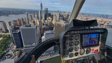 FlyNYON Helicopter Ride Over New York City | Open Door Adventure Full Experience from Co-Pilot Seat