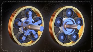 Риггинг и анимация Планетарного Механизма в 3ds Max