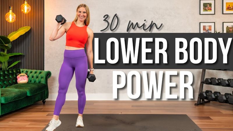 30 min. KILLER Lower Body Power Strength Training