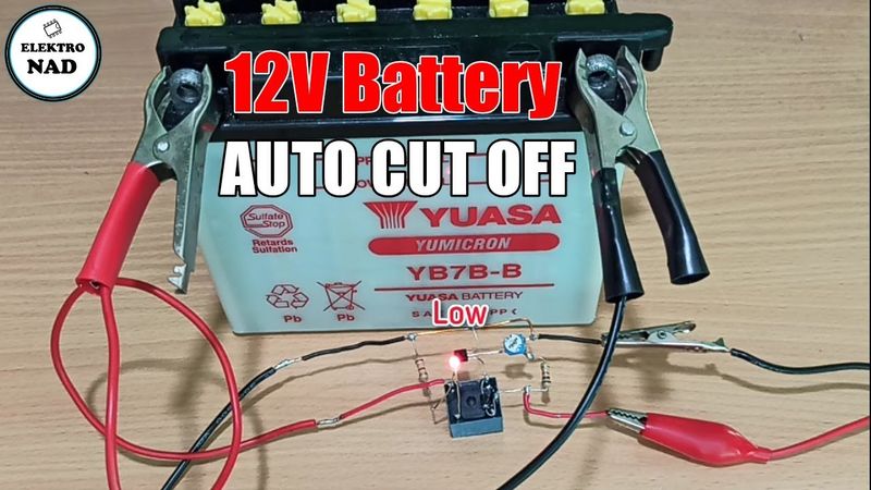 12V battery Charger Auto cut off