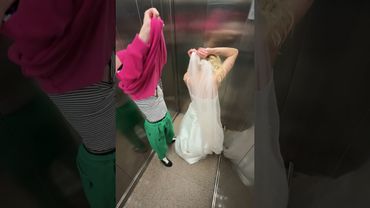 ?? Bride’s Elevator Nightmare Flips Into a Happy Ending!