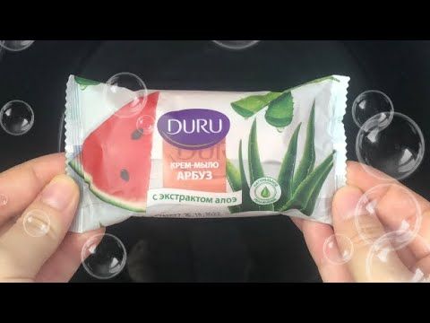 Мыление мыла🧼DURU🫧🧽с арбузом🍉с экстрактом алоэ 🫧