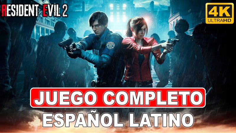 Resident Evil 2 Remake | Juego Completo en Español Latino - PC Ultra 4K 60FPS