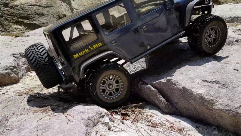 RC TRACTION HOBBY 1/8 Founder Jeep Man_duck Adventure Two
