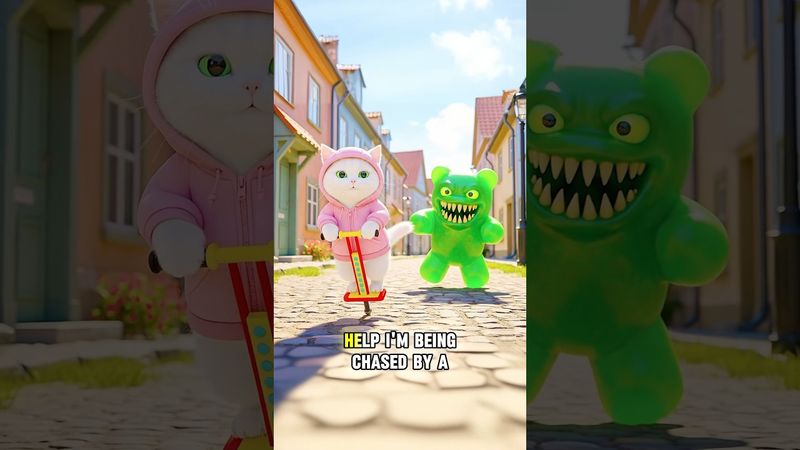 This is a gummy candy 🍭 #funnyshorts