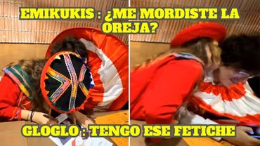 GLOGLO Y EMI SE MUERDEN LAS OREJAS