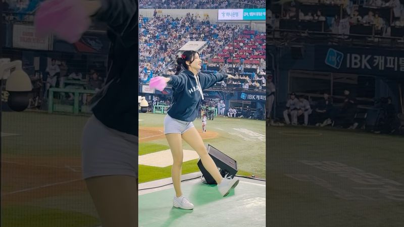 지나님 전매특허 세이프 기원 댄스 #윤지나 #윤지나치어리더#키움히어로즈 #키움히어로즈치어리더