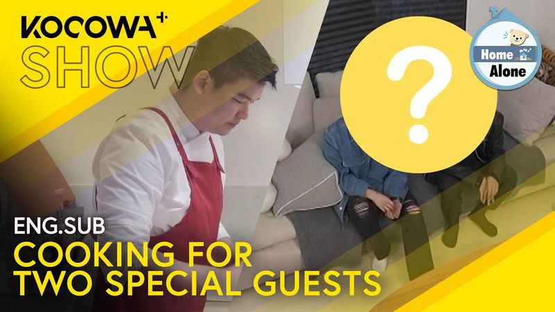 Jang Woo Prepares A Special Meal For Two Special Guests! 👀 | Home Alone EP596 | KOCOWA+