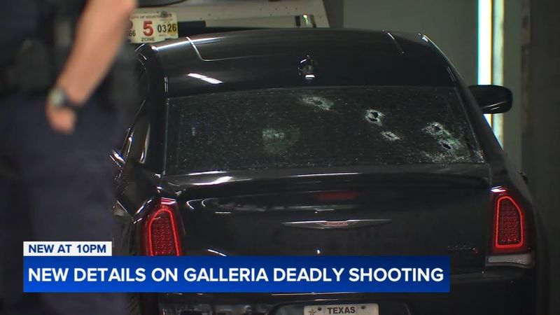 Galleria shooting suspect accused of luring victim out of vehicle with brake check