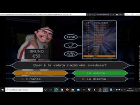 Chi Vuol Essere Milionario Party Edition - PS2 Sony PlayStation 2 - PCSX2 v1.6.0 emulator