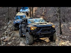 🔥 RUBICON RIDGE vs. RAM TRX | SILVERADO ZR2 BISON | POWER WAGON | BRONCO | Hot Springs ORV 🔥