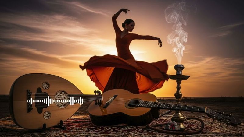 Flamenco Instrumental Sound from the Heart of Spanish Guitar