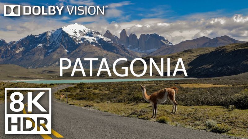 AWESOME PATAGONIA 8K || Tour of incredible places in South America.