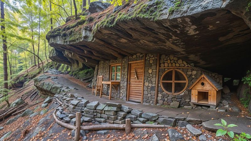 Adam Ormanda Gizli Bir Sığınak İnşa Etmek İçin 60 Gün HarcadıBaştan Sona