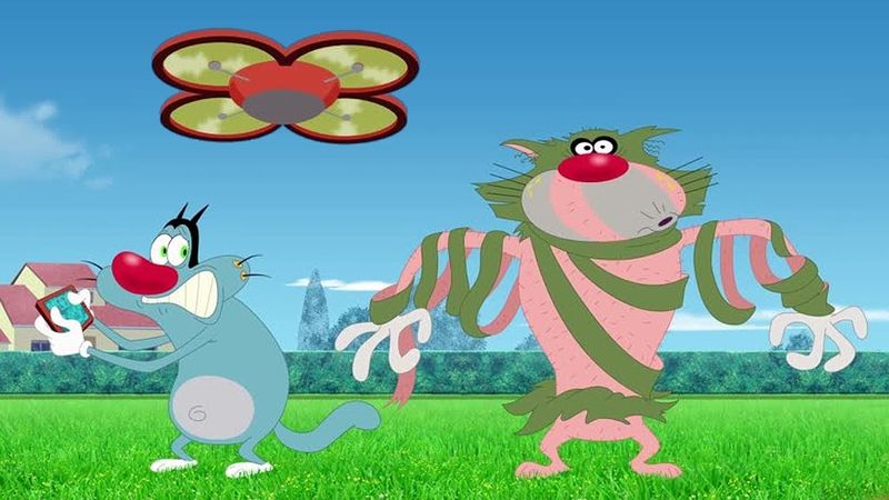 Oggy et les Cafards | Le drone d’Oggy (Saison 7) Dessin animé | Nouveaux épisodes en HD