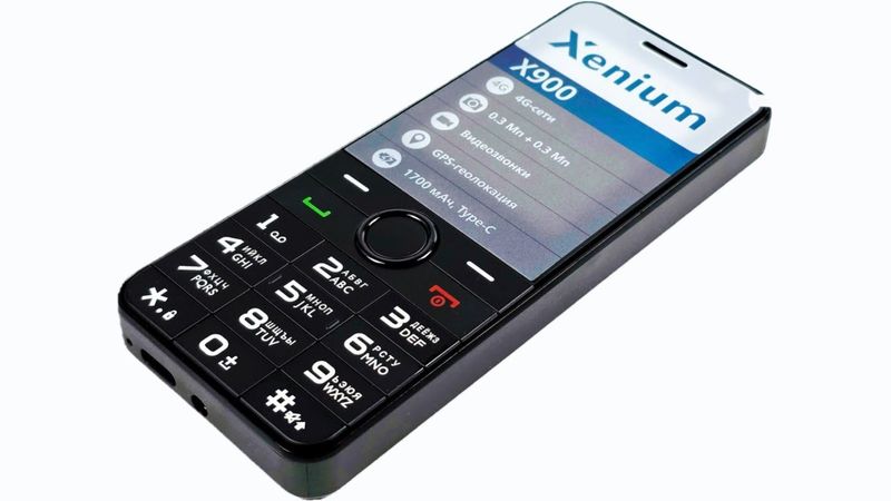 Xenium X900: кнопочный телефон с видеосвязью и с GPS!