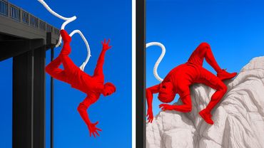 Смертельные прыжки с тарзанки на видео