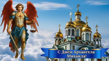 ✨С Днём Архангела Михаила! Михайлов день!👼 Михаил с Днём ангела! 🎶Тёплая песня-поздравление.