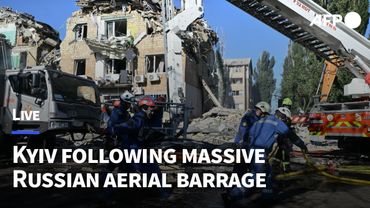 🔴LIVE: Ukrainian capital following massive Russian aerial barrage