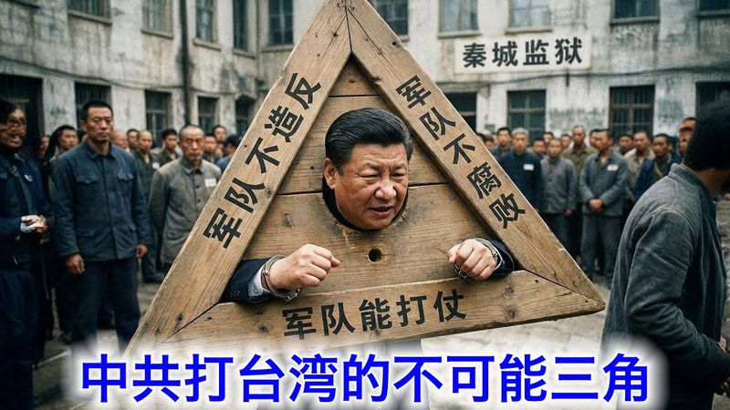 张又侠倒台不可能是政变，作茧自缚，“习近平不可能三角”决定了中共绝无可能再打台湾